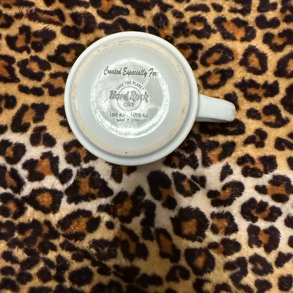 Vintage Hard Rock Cafe Chicago White Mug - Picture 4 of 4